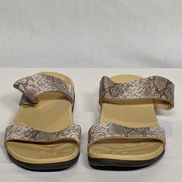 NEW Megnya Womens Plantar Fasciitis Walking Slides Orthotic Sandals Sz 9 - Picture 2 of 5